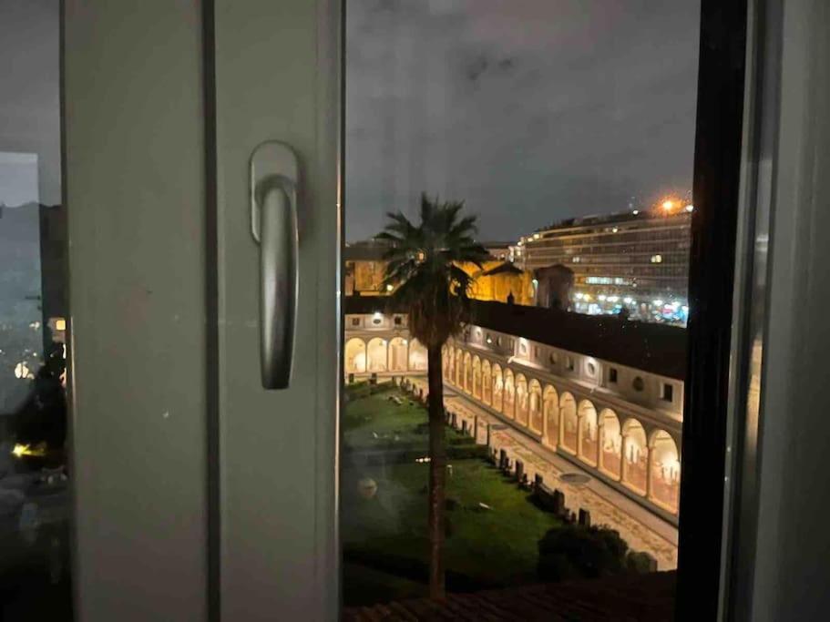 Camera X2 Con Magnifica Vista Sul Chiostro Di Michelangelo E Le Terme Di Diocleziano Rome Buitenkant foto