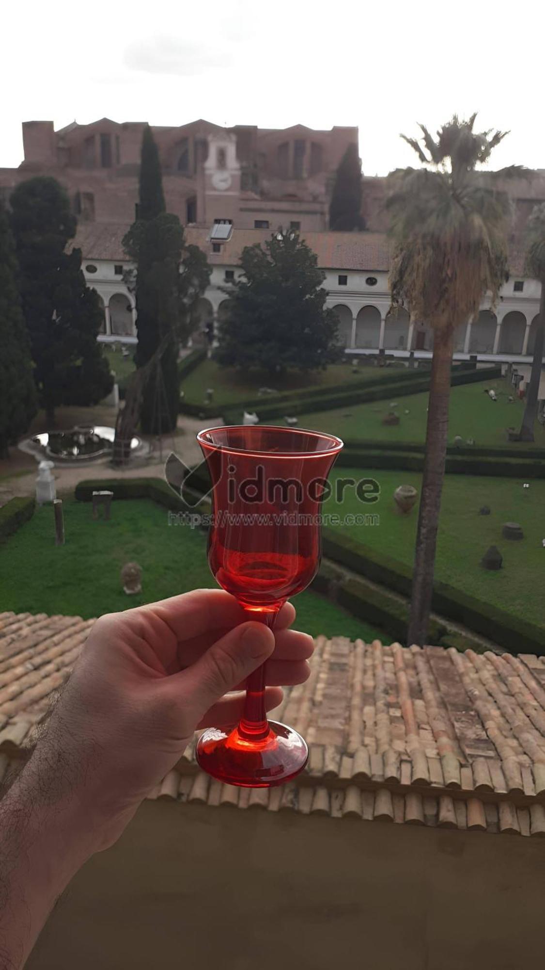 Camera X2 Con Magnifica Vista Sul Chiostro Di Michelangelo E Le Terme Di Diocleziano Rome Buitenkant foto